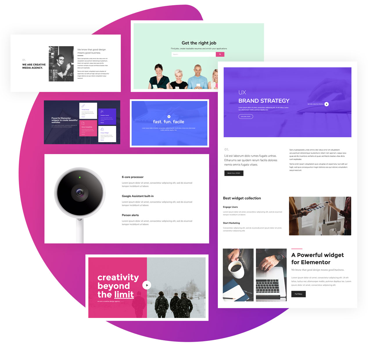 Block collase
